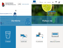 Tablet Screenshot of czajka.mpwik.com.pl